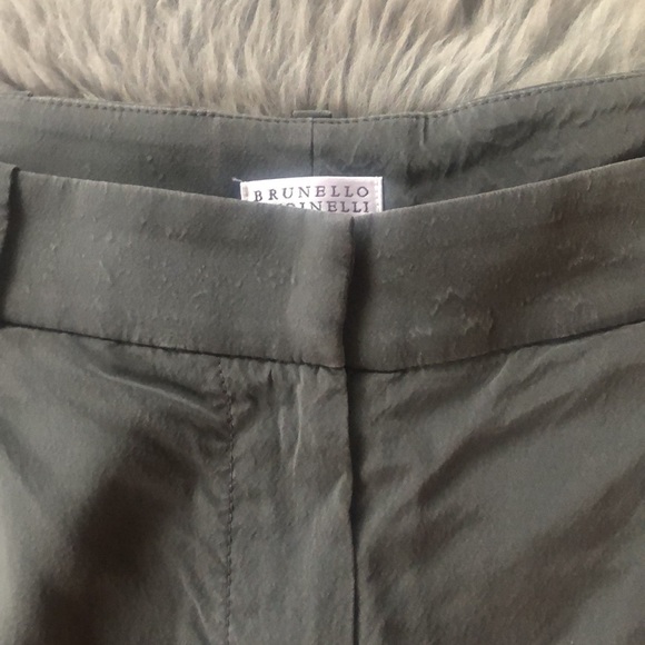 Brunello Cuccinelli 100%Silk Trousers - Picture 5 of 10